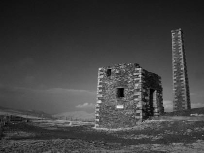 Abandoned mine buildings
